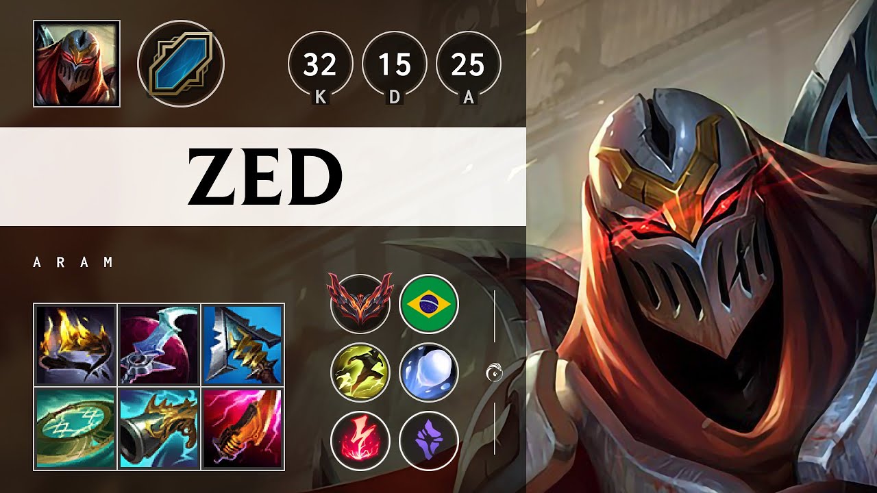 Zed ARAM - BR Grandmaster Patch 25.12