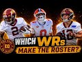 Early Projection. Which 6 WRs Make The Commanders Roster? 