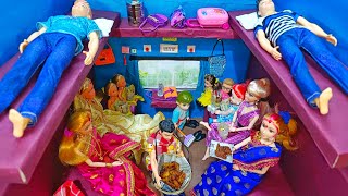 My Little Pari Part-133 || ট্রেনে চেপে ছোট্ট পরী কলকাতায় এলো তুলির বাড়িতে || পুতুলের গল্প ||