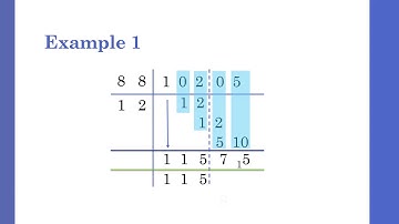 Division By Nikhilam