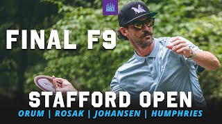 2021 Stafford Open | FINAL RD, F9 LEAD | Orum, Johansen, Rosak, Humphries | GATEKEEPER MEDIA