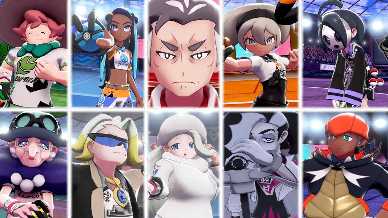 Pokémon Sword & Shield – All Gym Leader Battles