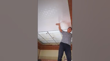 Thi công trần nhựa nano phẳng cải tạo trần nhà cũ  | Thi công trần nhựa nano | Lê Hạ Haroma