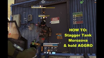 HOW TO:  Stagger tank & hold aggro on Boss #4 in the Iron Horse raid