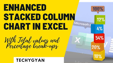 Enhanced Stacked Column Chart in Excel
