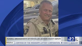 Funeral arrangements set for fallen Jackson County deputy