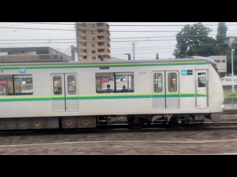 JR常磐快速線で緩行線を抜く！並走バトルやな