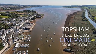 Topsham & Exeter Quay (Devon, England) | Cinematic Drone Footage (4K) | DJI Mavic Air 2