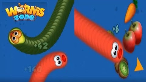 Worms Zone.io Hungry Snake Epic Worms Best Gameplay - Part 2