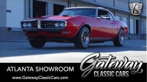 1968 Pontiac Firebird - Gateway Classic Cars #1890
