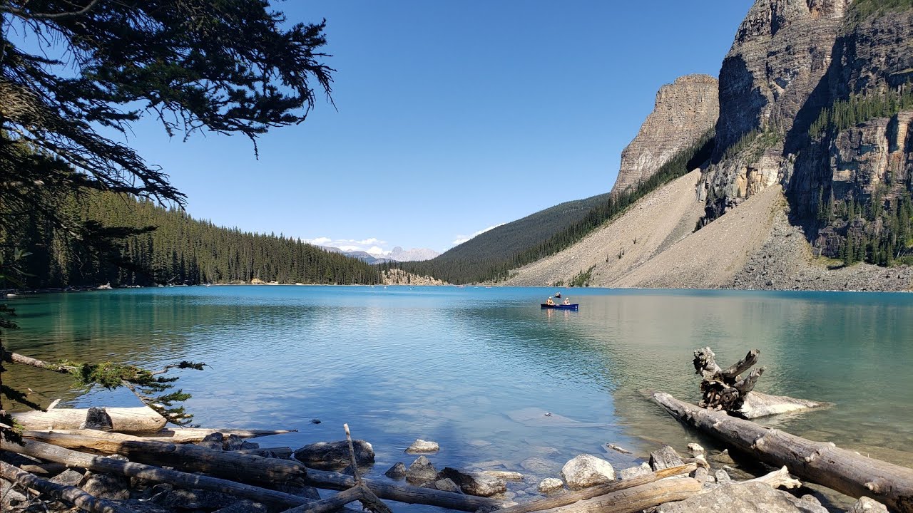 Walking Tour : Moraine Lake | Shoreline Trail | Banff National Park | Alberta, Canada!