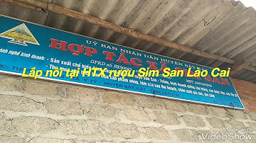 Lắp đặt bộ nồi nấu rượu đa năng gắn liền bếp củi cho HTX rượu thóc Sim San
