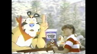 Frosted Flakes Cereal White Water Rafting Commercial From 1988
