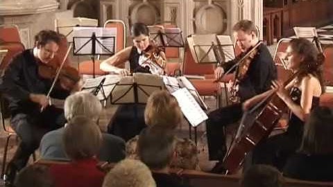 Bartok String Quartet No. 4 - Allegro - Carducci String Quartet