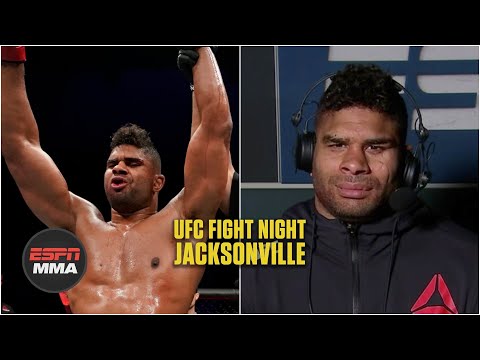 Alistair Overeem calls 1st-round attack from Walt Harris a 'wake-up call' | UFC Post Show | ESPN MMA