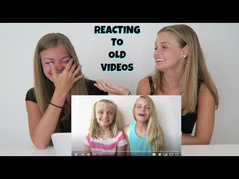 Reacting to Our Old Videos  Jacy and Kacy
