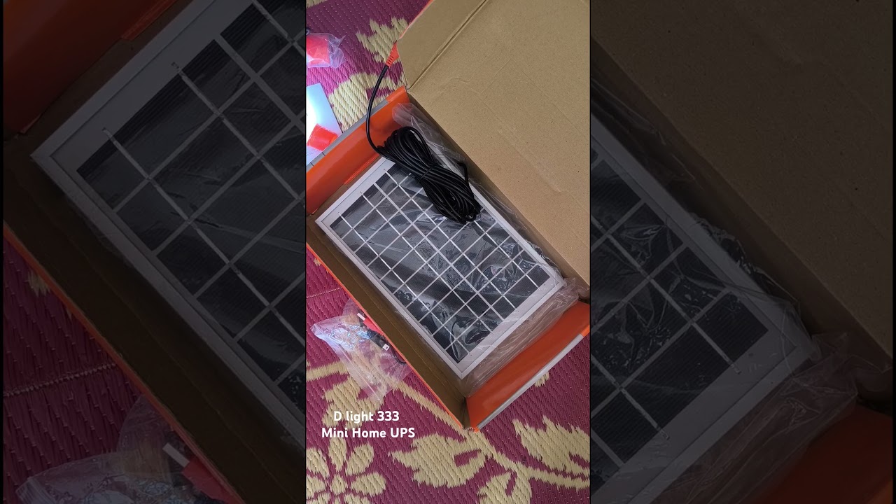 D333 - D light Solar Mini Ups @ solanki Distributor and co TUMKUR DISTRICT 8892340993 Wholesale..