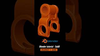 Blender tutorial - Hard surface - SubD