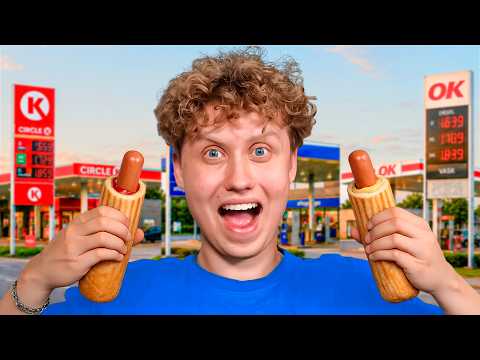 Spiser KUN Mad Fra TANKSTATIONEN I 24 Timer!