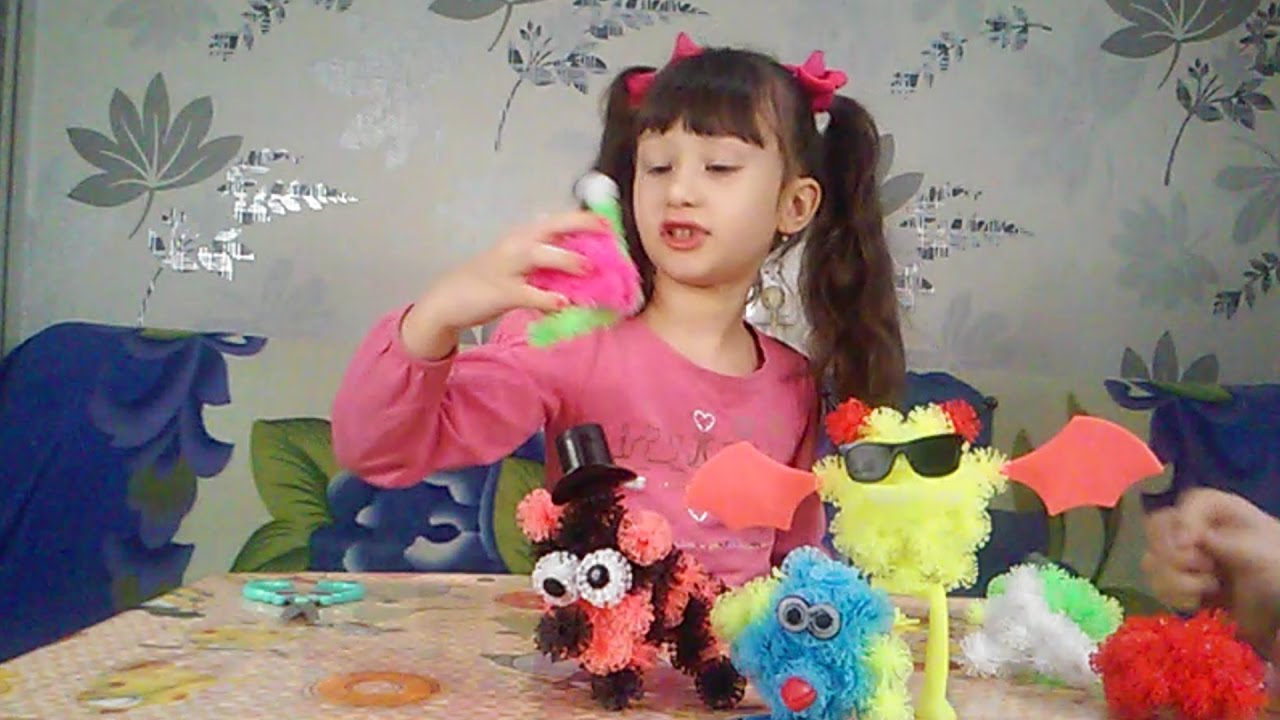 БАНЧЕМС,Открываем Большую коробку ,делаем  чудиков.Bunchems,make fun of weirdos and cute animals.