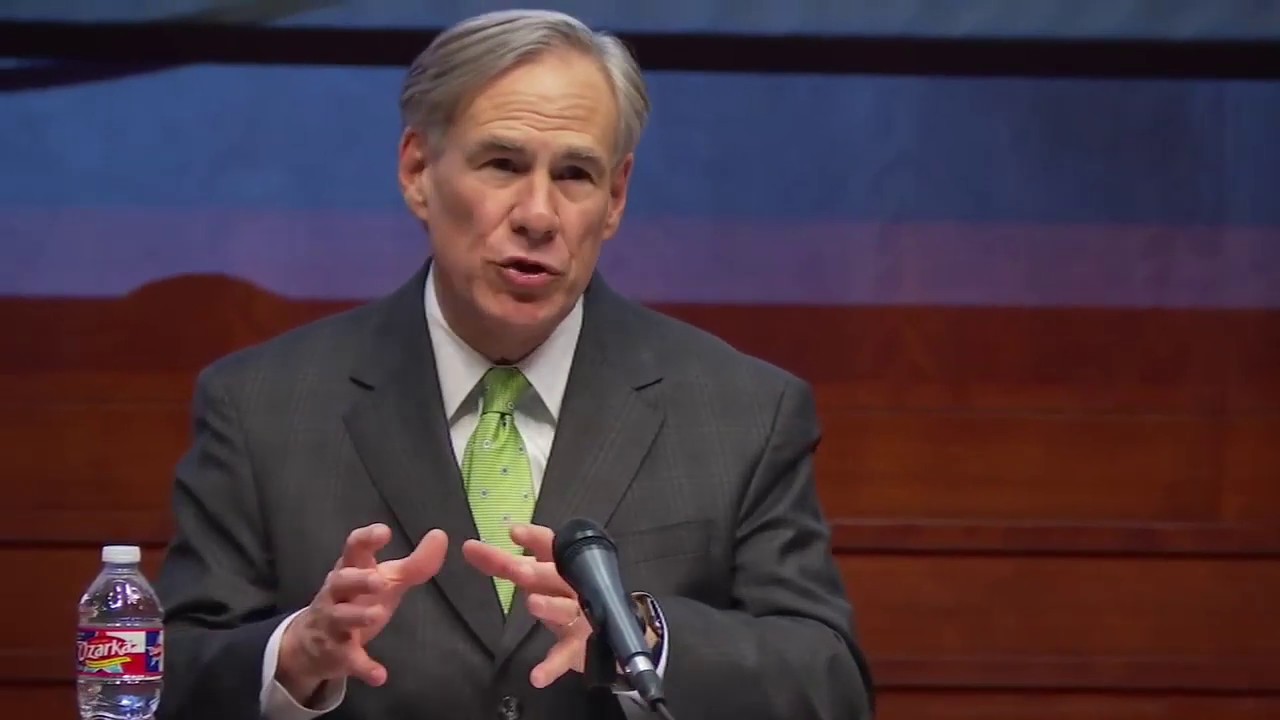Texas Gov. Abbott provides COVID-19 coronavirus update, back to work ...