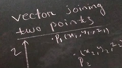Vector joining two points|| class 12 th math||Chapter-10||