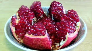 How To Cut Open A Pomegranate-How To Deseed A Pomegranate-Life Hacks