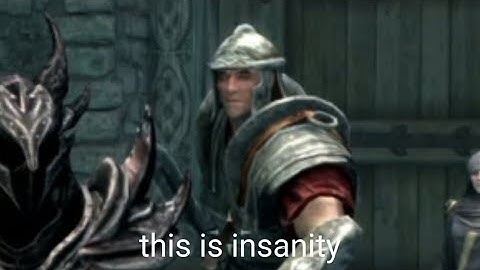 Hadvar Following Me Around For Another Minute (Game Clip 52) | The Elder Scrolls V: Skyrim