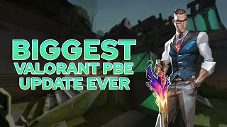 This is the BIGGEST Valorant PBE update EVER! THIS IS WHY!
