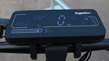 KugooKirin S4 - Display, Settings & Functions