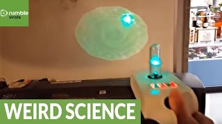 This Rick & Morty portal gun actually projects portals! - YouTube