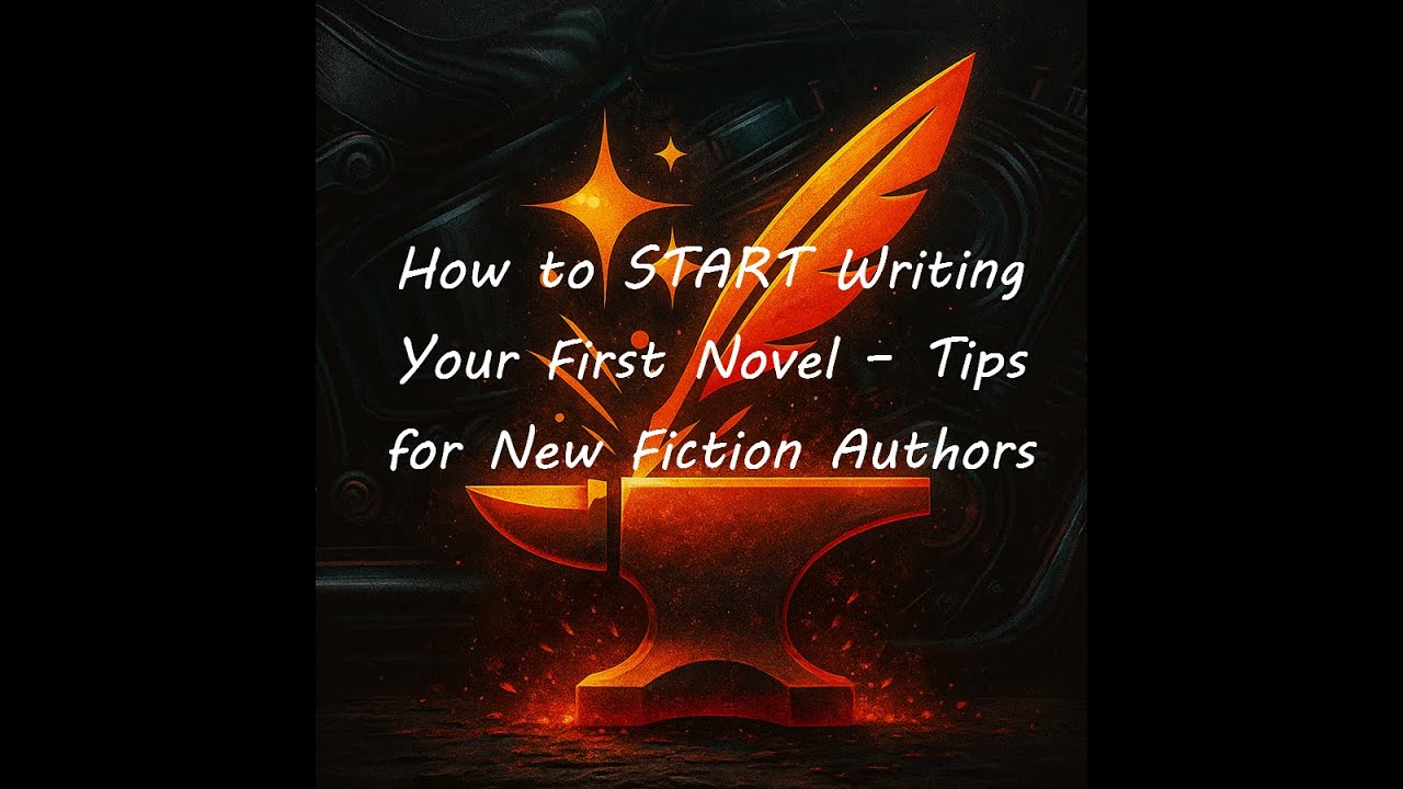 How to START Writing Your First Novel – Tips for New Fiction Authors ...