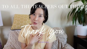 Dedicated To All the Teachers Out There...