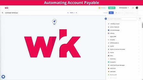 Automation Orchestration with Wrk | Account Payable Demo