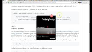 Docker deployment of votingapp using AWS ECS
