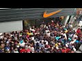 Black Friday in South Africa, stampede Nike store East Rand Mall