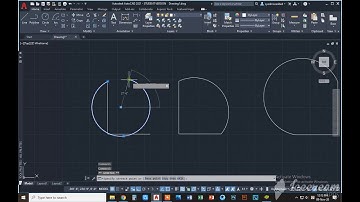 Use of Arc, Rectangle and Polygon in AutoCAD 2021
