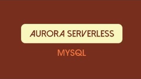 Aurora Serverless MySQL RDS Database CloudFormation Template with BoltOps Pro