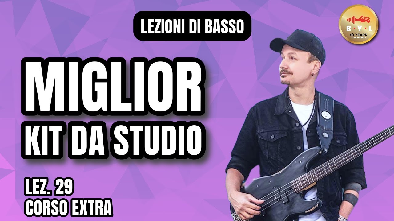 Lezioni di Basso Elettrico - Il Miglior Kit da Studio al miglior prezzo  (Lez.145) - YouTube