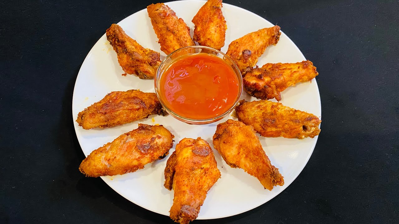 The Best Chicken Wings Recipe/Crispy Baked Chicken Wings/Crispy Chicken