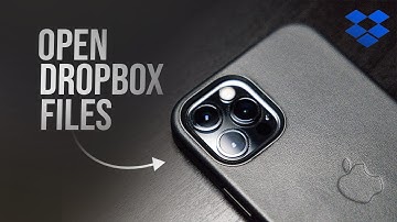 How to Open Dropbox Files on iPhone (tutorial)