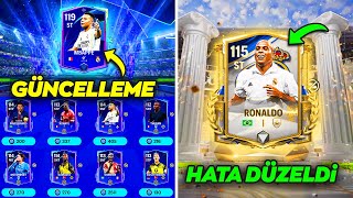 Aci̇l Bak Güncelleme Geldi̇ 115 Gen Ronaldo Deği̇şti̇ Uefa Primetime 114 Gen Kartlar Fc Mobile