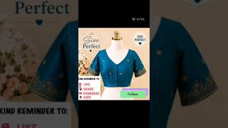 Do you want to learn a 4-dart blouse pattern in ISL? #viral #ytshorts #trendingshorts #blouse #saree