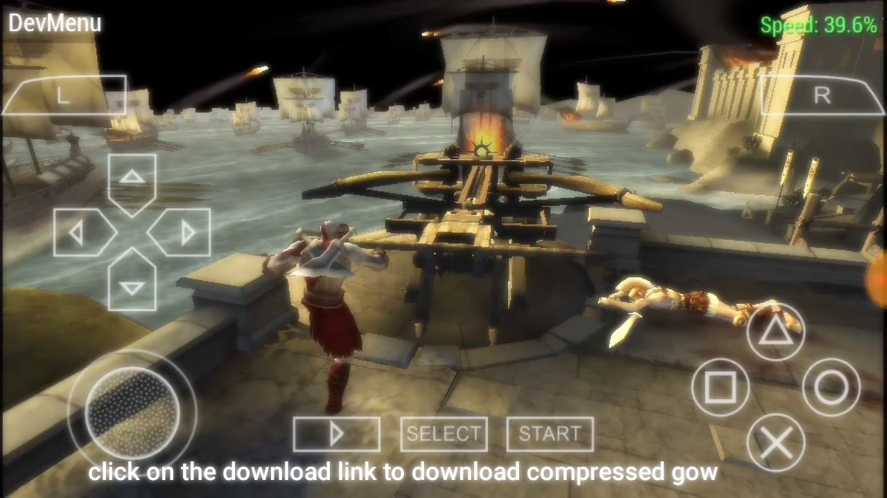 Download God of War Ghost of Sparta APK Highly Compressed