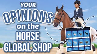 Reading YOUR Opinions on the Horse Global Shop! 🌍 - Discussions w/ Del #2