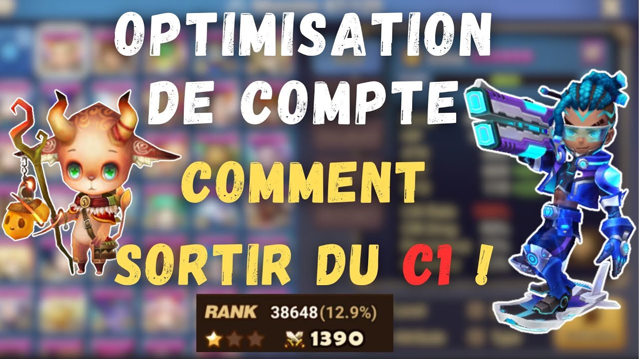 Vente Compte Summoners War - Serveur Europe - C2/C3 Arène