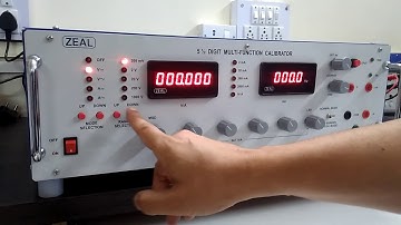 Multifunction (MFC5.5)  calibrator Introduction