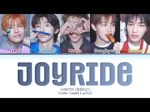 CORTIS (코르티스) ‘JoyRide’ Lyrics (Color Coded Lyrics)