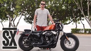 видео: Обзор Harley Davidson Sportster Forty Eight картинка: Обзор Harley Davidson Sportster Forty Eight