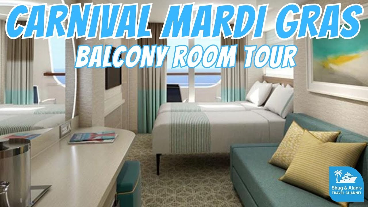 Carnival Mardi Gras Balcony Room Tour – Full Stateroom Walkthrough 15469